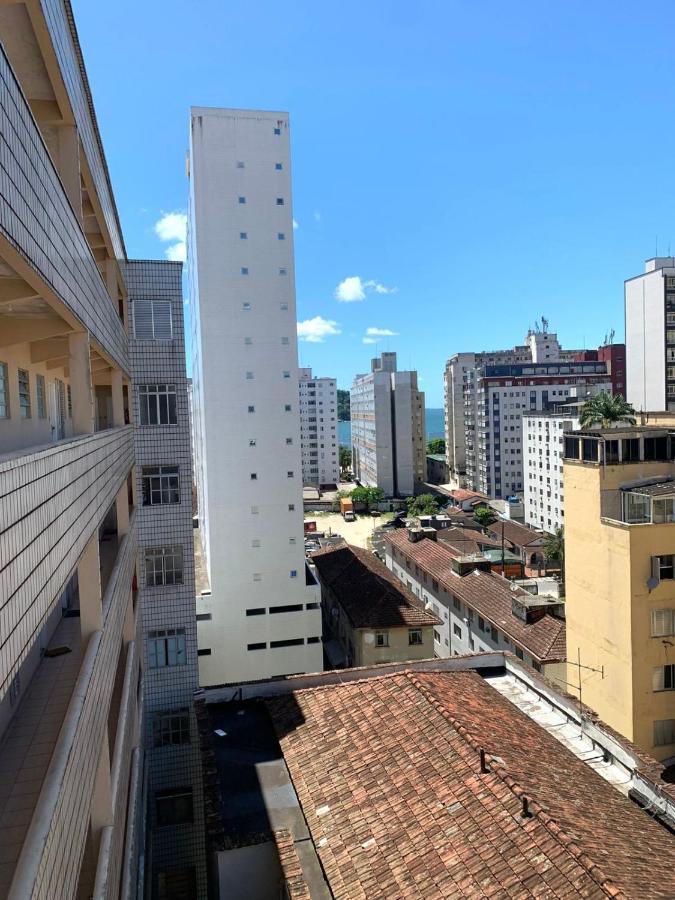 Apartmán Seu Ap Na Praia São Vicente Exteriér fotografie